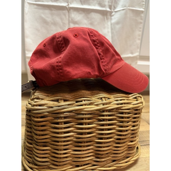 Vintage Polo Ralph Lauren Hat Cap Pony Leather Strap Old Money Quiet Luxury Y2K - Picture 5 of 8